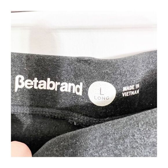 Betabrand Pants Womens Trousers Gray Boot Cut Ladies Large Tall - Picture 3 of 6